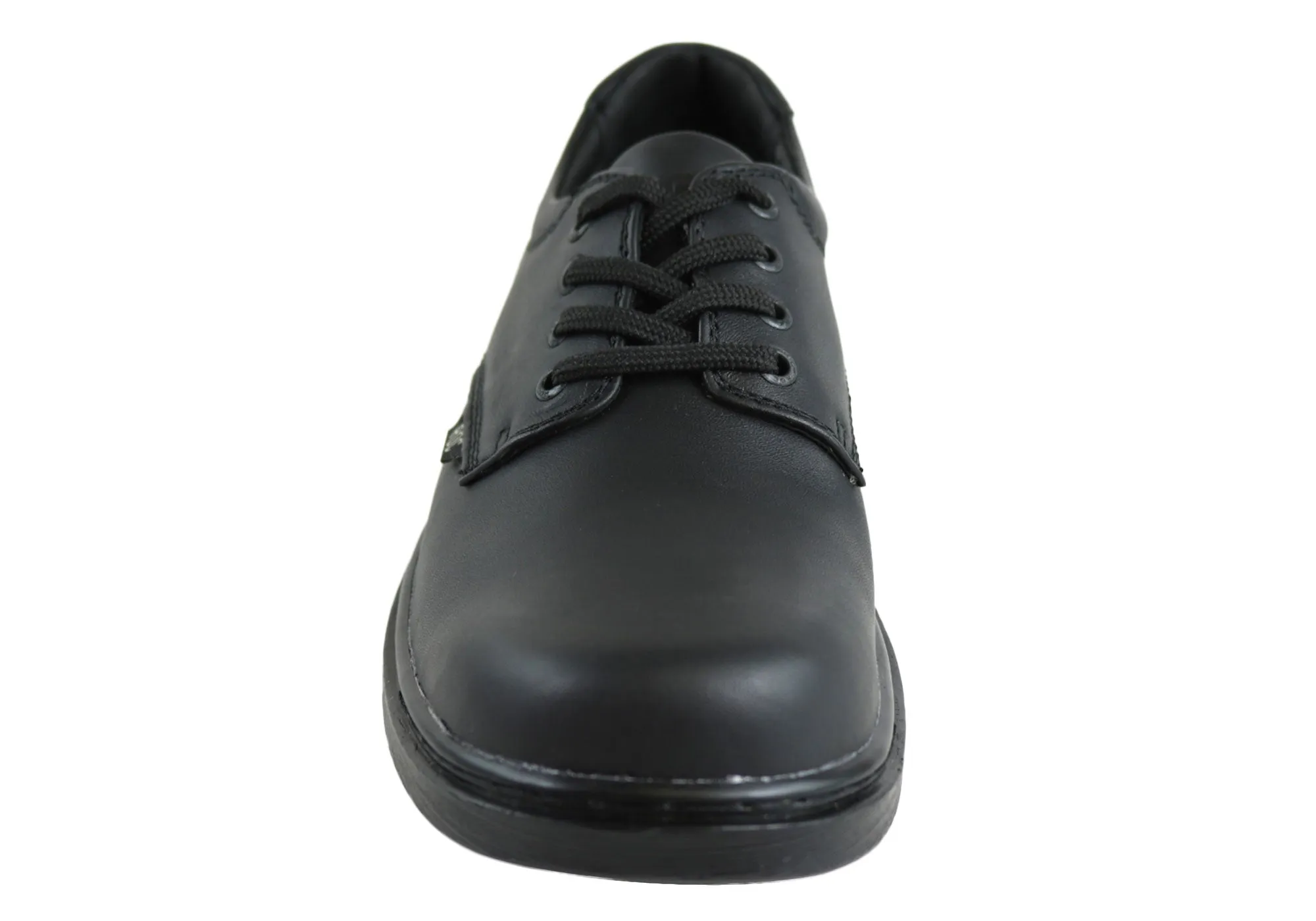 ROC Strobe Senior Schnürschuhe Bequeme Lederschuhe für die Schule ROC Schuhe