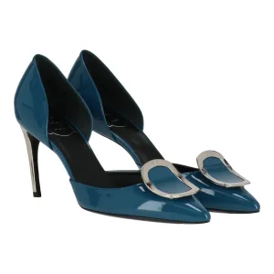Roger Vivier Damen Blaue Pumps_Roger-Vivier