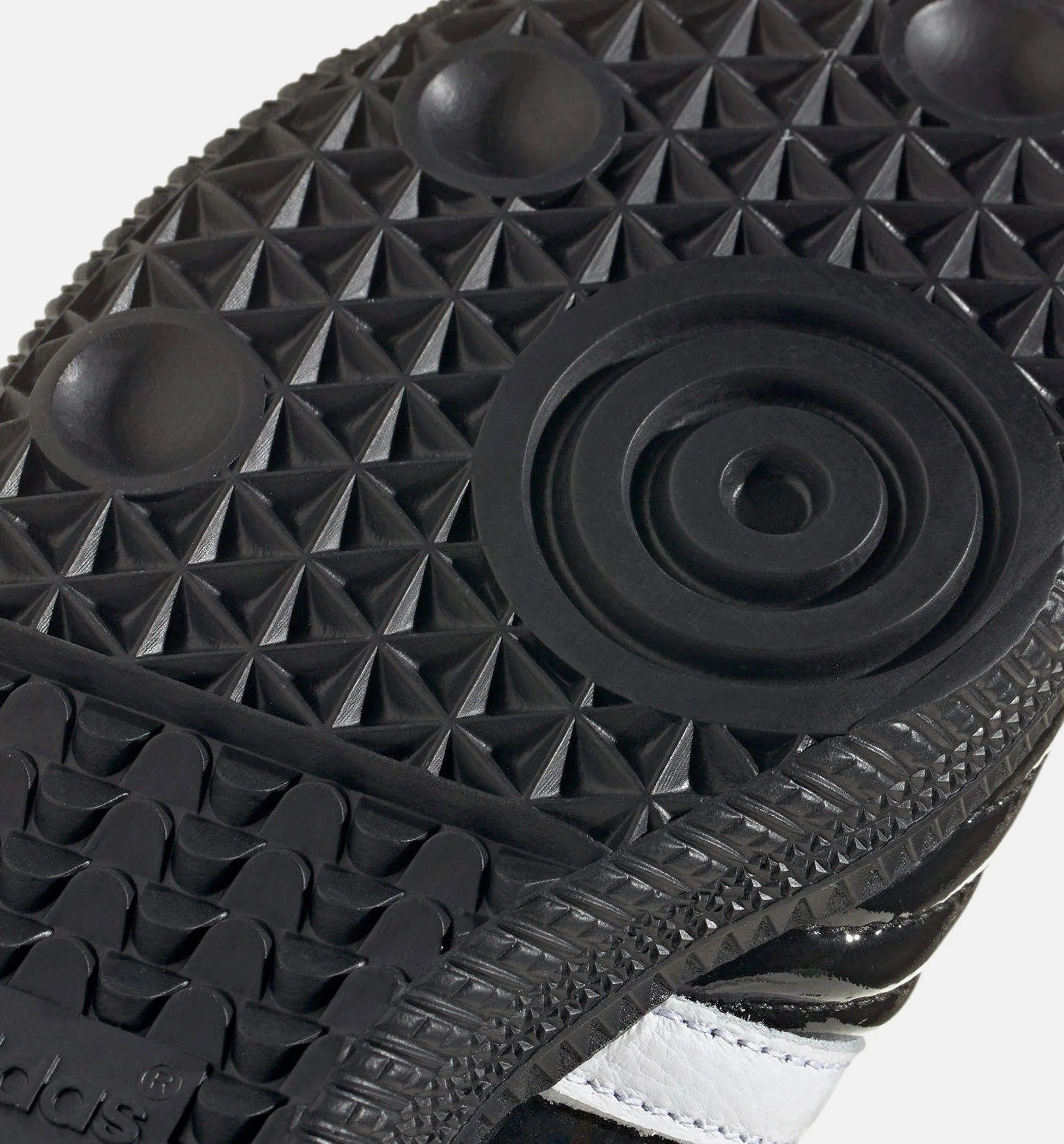 Samba LT Black Patent Damen Lifestyle-Schuh - Schwarz/Weiß