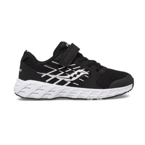 Saucony Schuhe Wind A/C 2.0 Schwarz/Weiß (10.5c-4y)