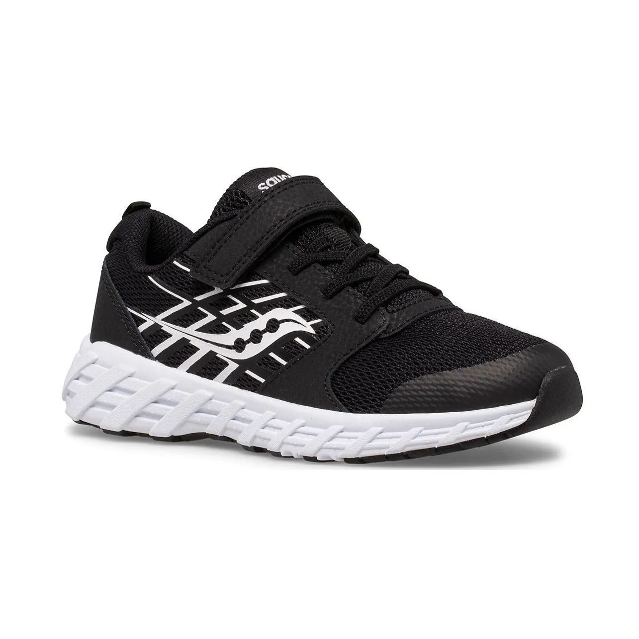 Saucony Schuhe Wind A/C 2.0 Schwarz/Weiß (10.5c-4y)