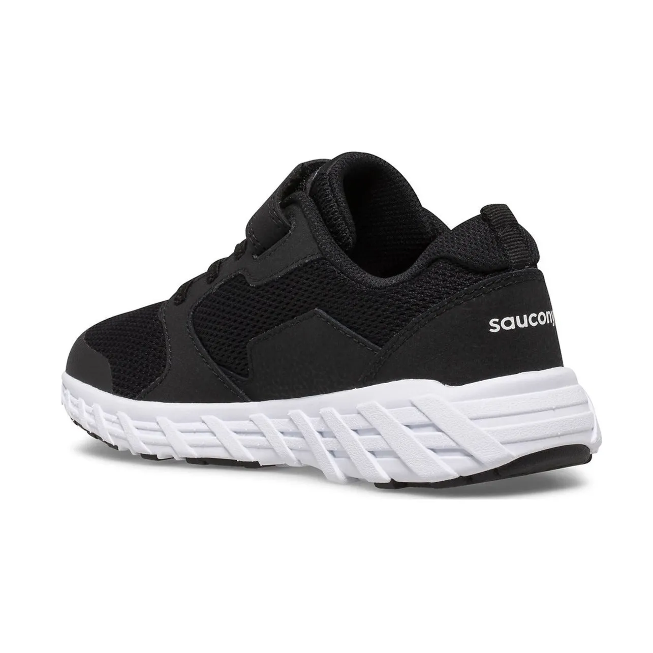 Saucony Schuhe Wind A/C 2.0 Schwarz/Weiß (10.5c-4y)