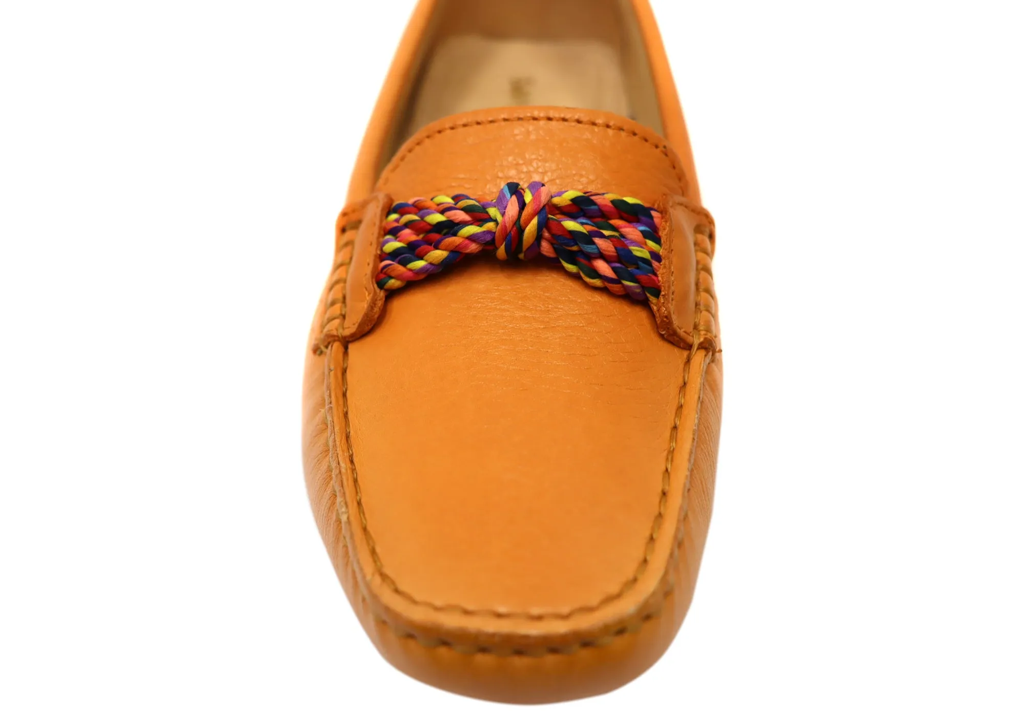 Savelli Erin Damen Bequeme Leder-Loafer Schuhe Hergestellt in Brasilien Savelli Schuhe