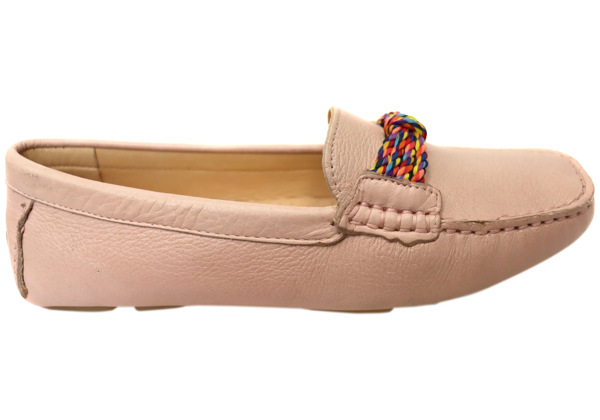 Savelli Erin Damen Bequeme Leder-Loafer Schuhe Hergestellt in Brasilien Savelli Schuhe