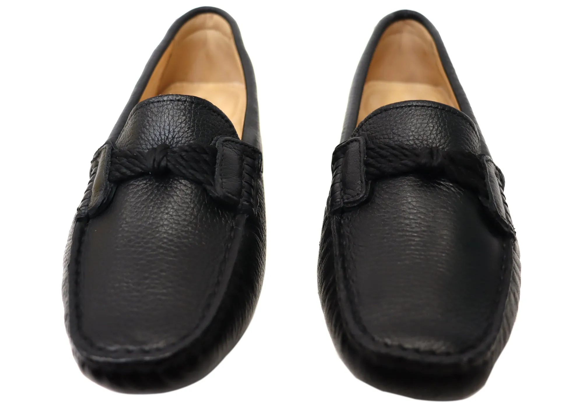 Savelli Erin Damen Bequeme Leder-Loafer Schuhe Hergestellt in Brasilien Savelli Schuhe