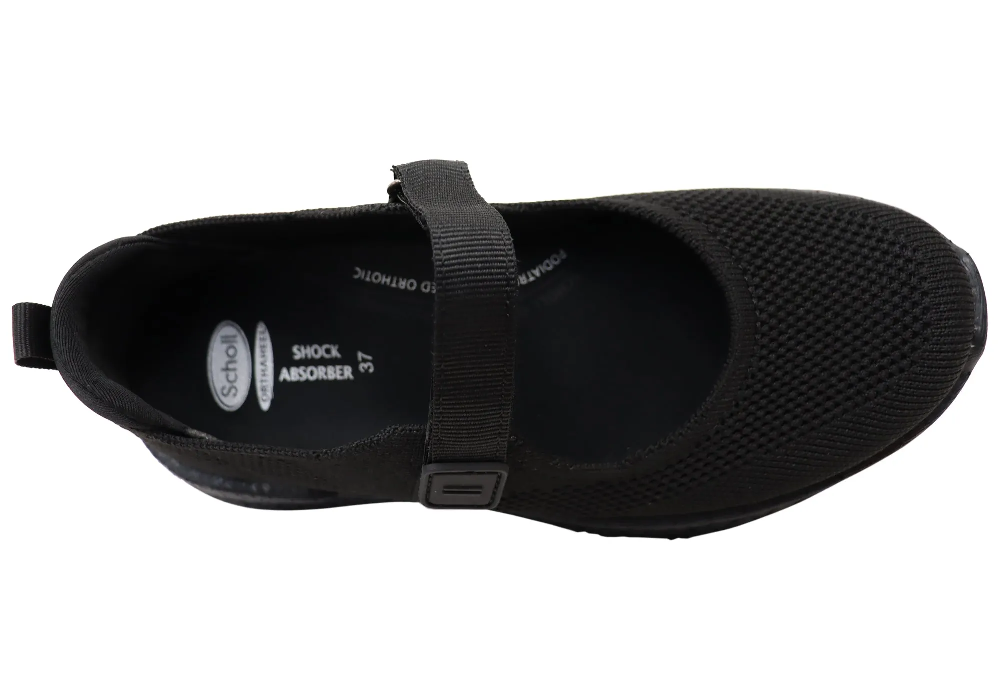 Scholl Orthaheel Melanie Damen Bequeme Mary-Jane-Schuhe Scholl Orthaheel Schuhe