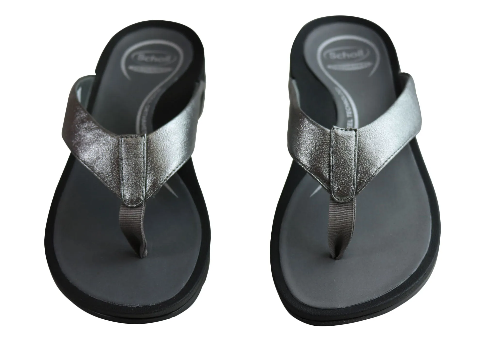 Scholl Orthaheel Treasure Damen Komfort-Supportive Zehensteg-Sandalen Scholl Orthaheel Schuhe