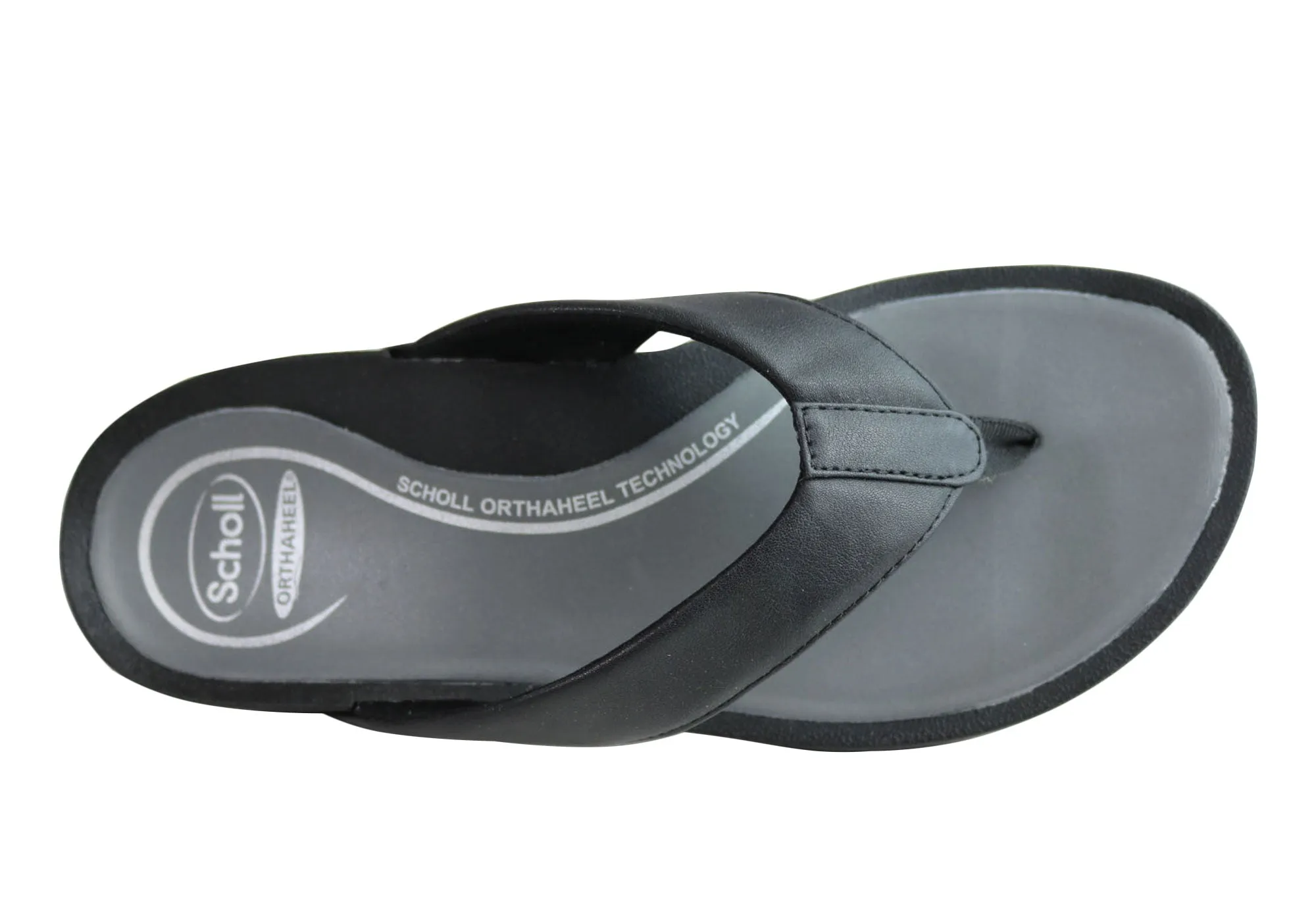 Scholl Orthaheel Treasure Damen Komfort-Supportive Zehensteg-Sandalen Scholl Orthaheel Schuhe