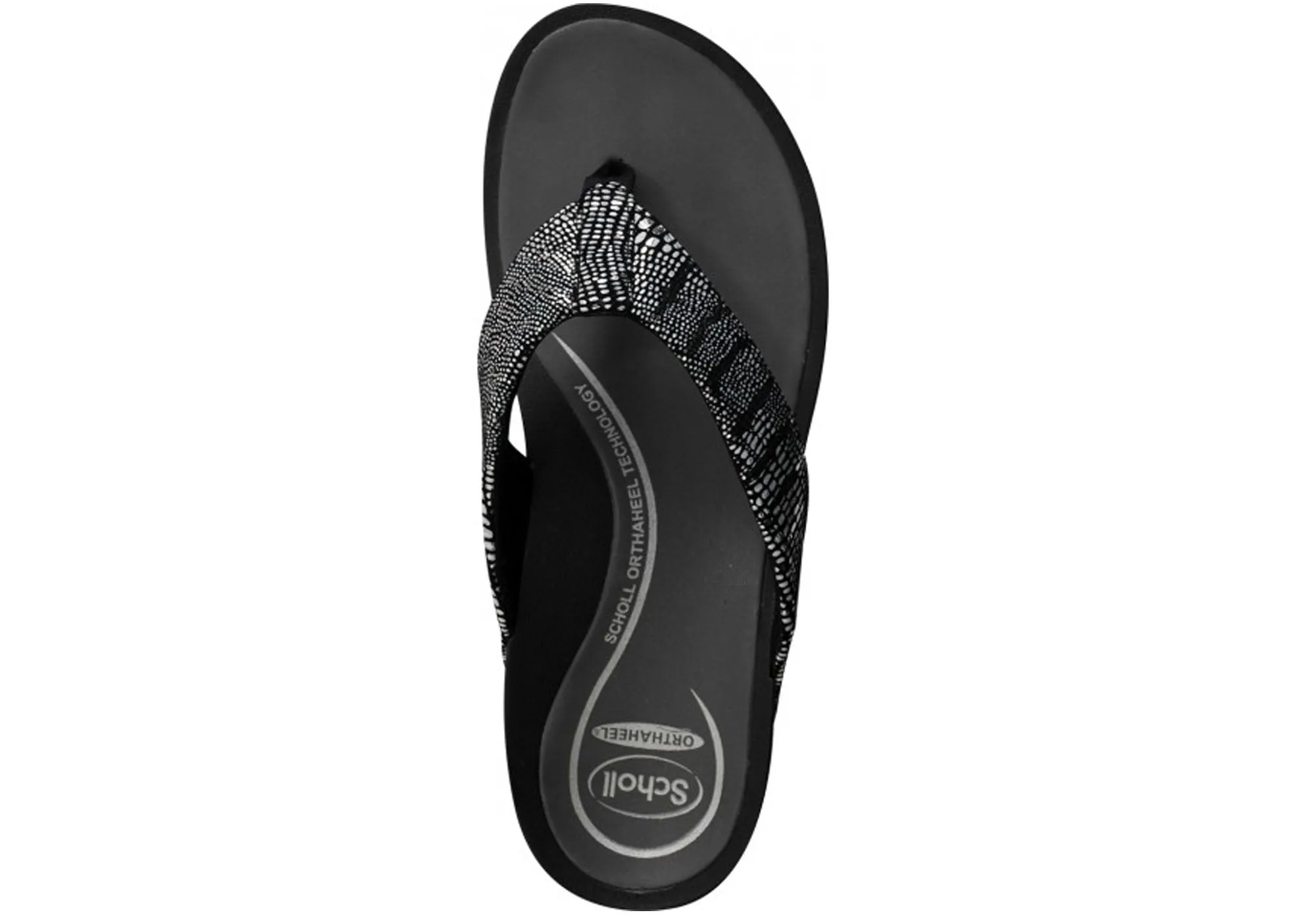 Scholl Orthaheel Treasure Damen Komfort-Supportive Zehensteg-Sandalen Scholl Orthaheel Schuhe