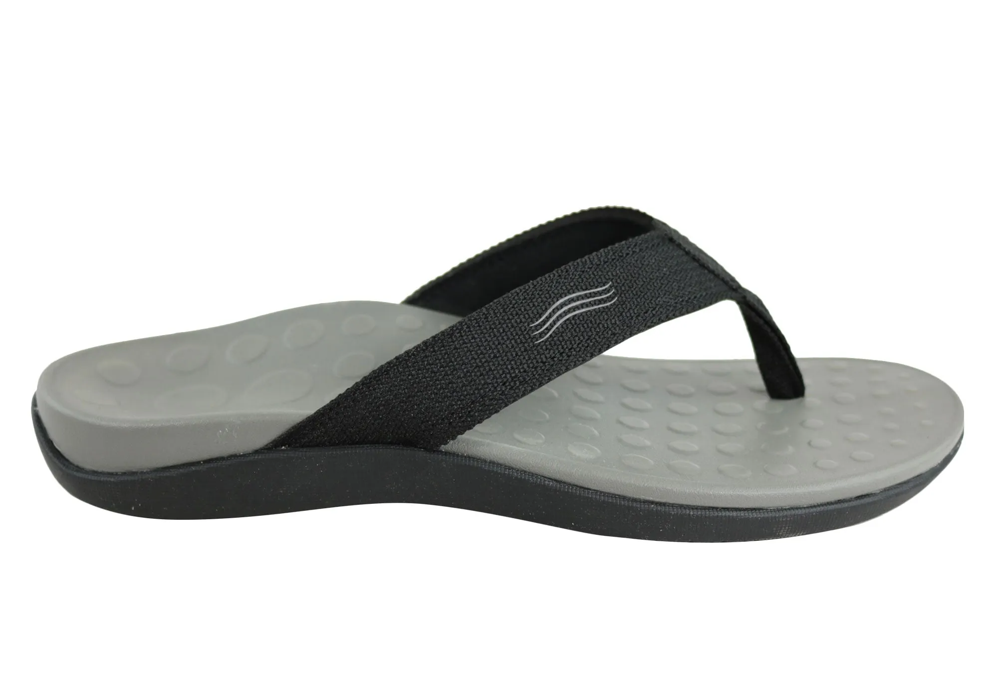 Scholl Orthaheel Wave II Herren Komfort Einlegesohlen-Sandalen mit Unterstützung Scholl Orthaheel Schuhe