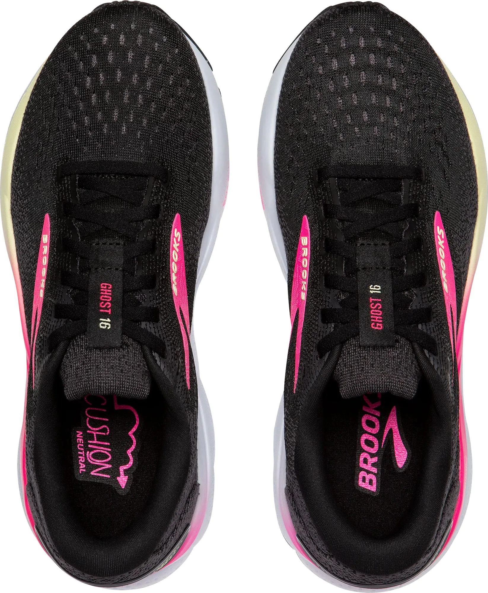 Schuhe Brooks Brooks Ghost 16 Damen Laufschuhe - Schwarz