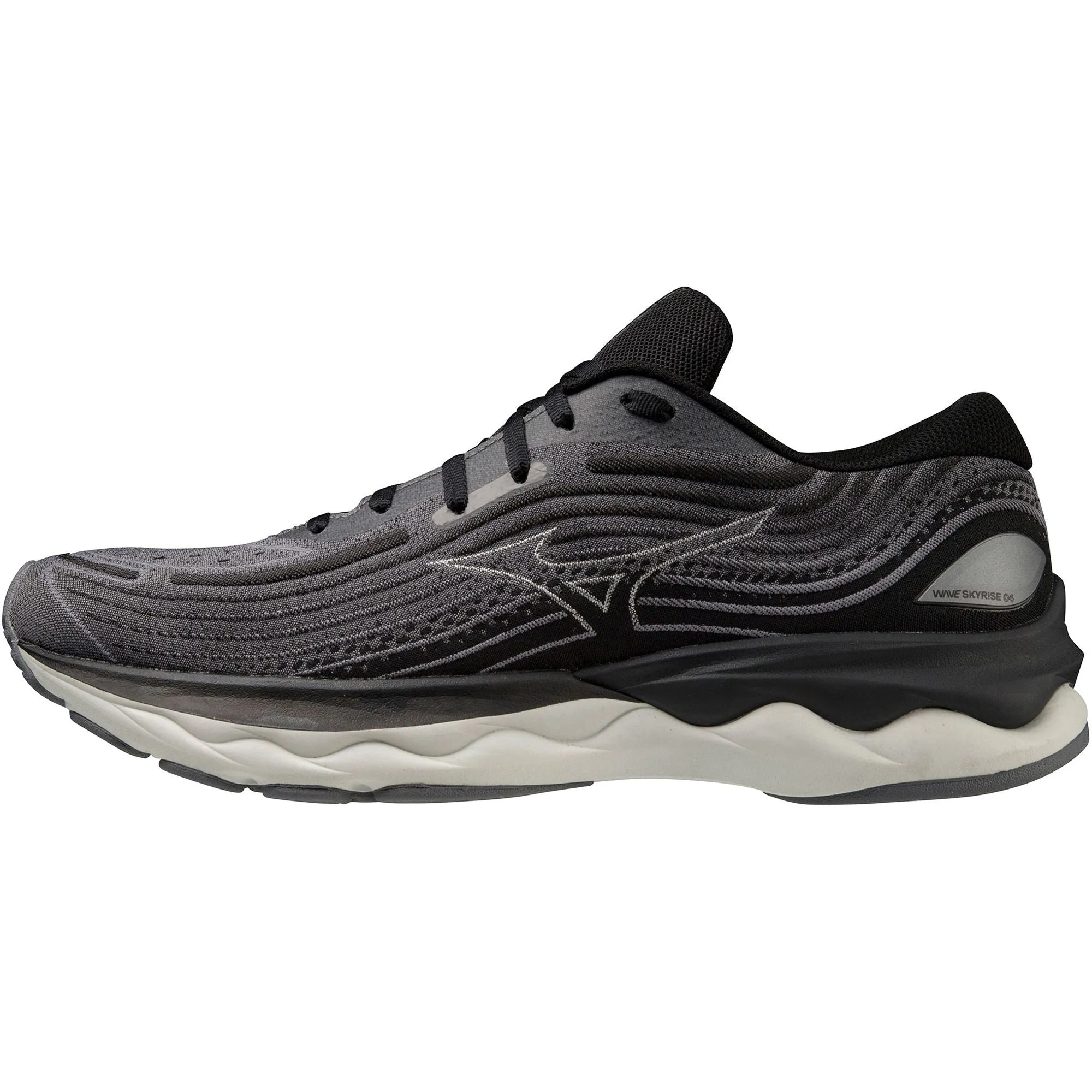 Schuhe Mizuno Mizuno Wave Skyrise 4 Herren Laufschuhe - Grau