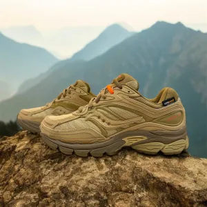 Schuhe Saucony Saucony Herren Progrid Omni 9 Beige Tan
