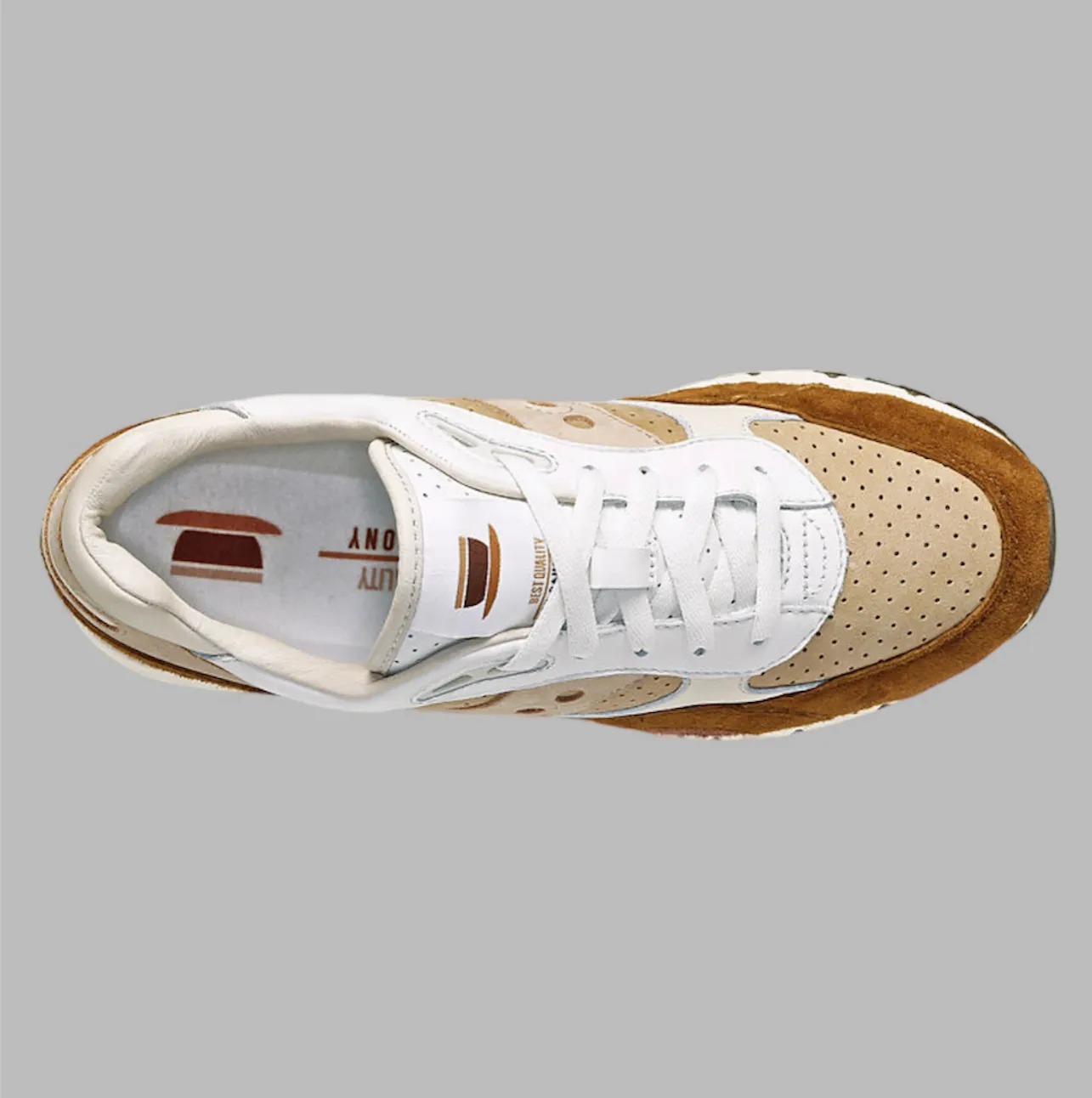 Schuhe Saucony Saucony Herren Shadow 6000 S70775-1 Weiß