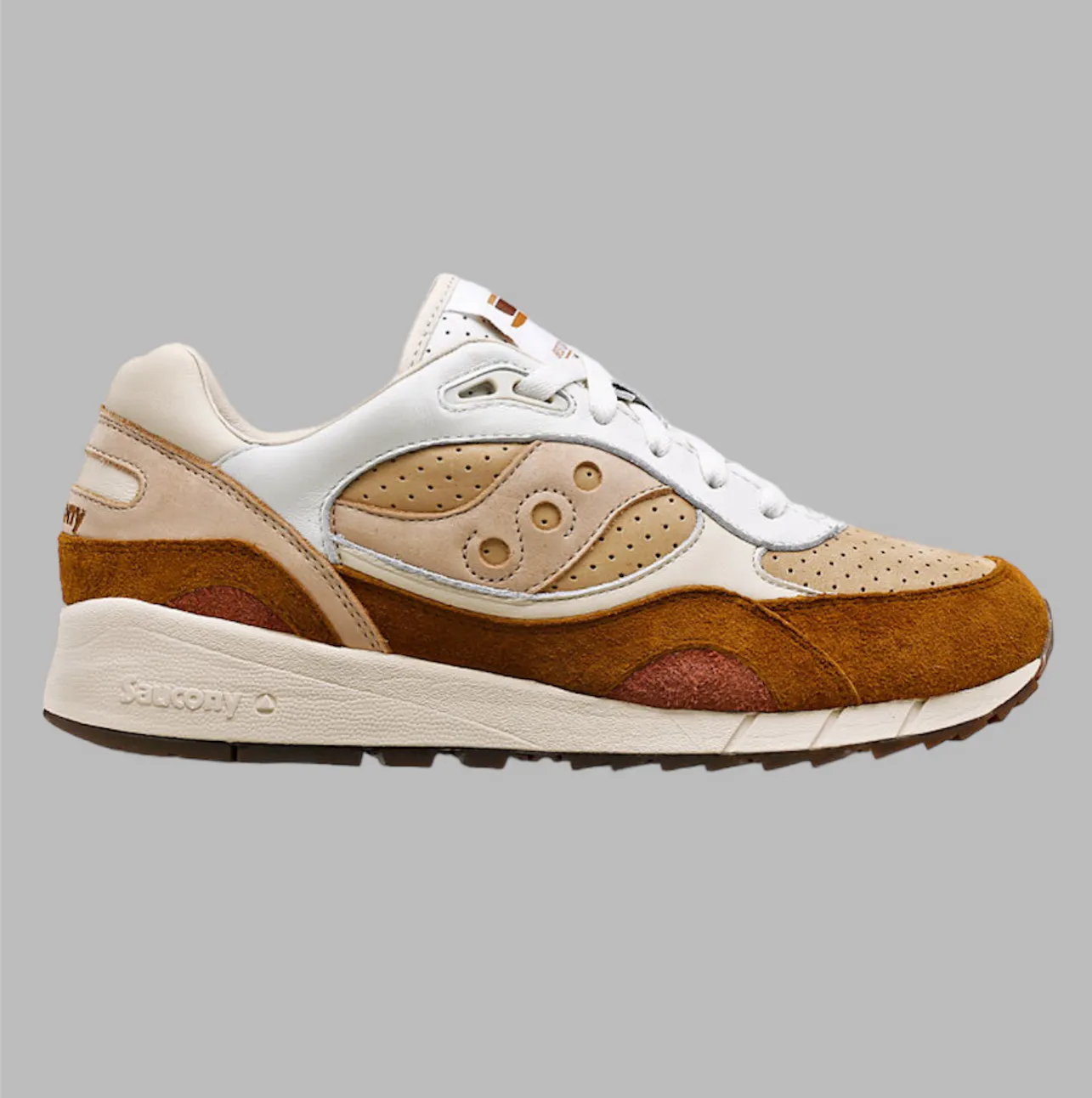 Schuhe Saucony Saucony Herren Shadow 6000 S70775-1 Weiß