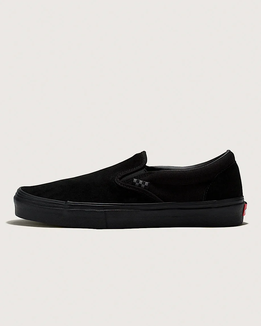Skate Slip-On Schuhe - Schwarz/Schwarz