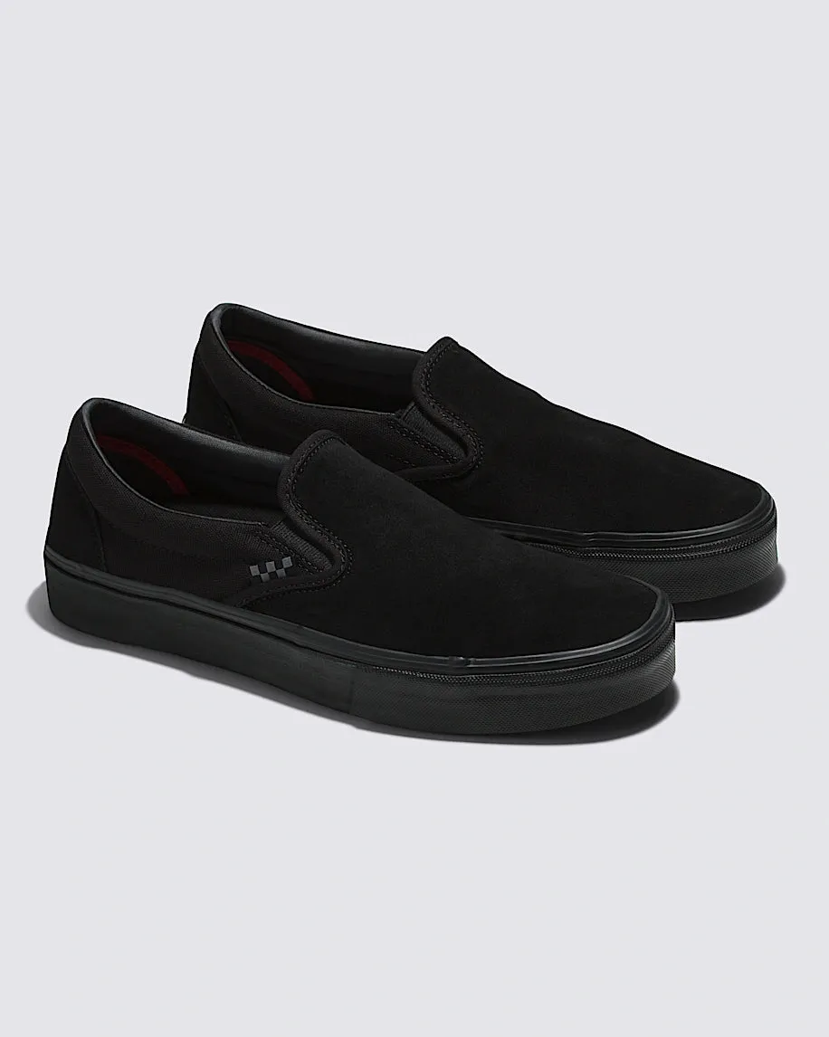 Skate Slip-On Schuhe - Schwarz/Schwarz