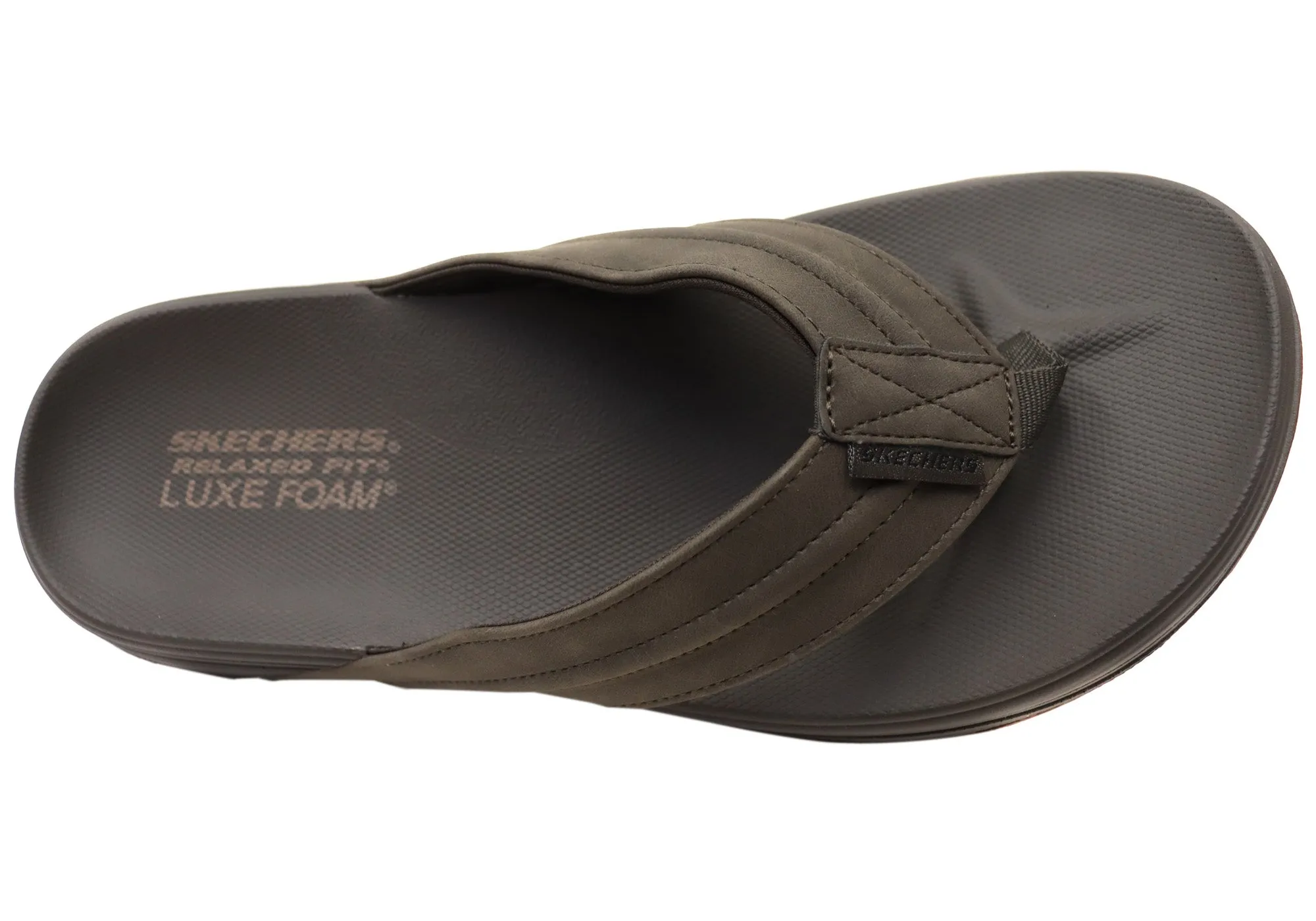 Skechers Herren Relaxed Fit Patino Marlee Extra Weite Fit Badesandalen Skechers Schuhe