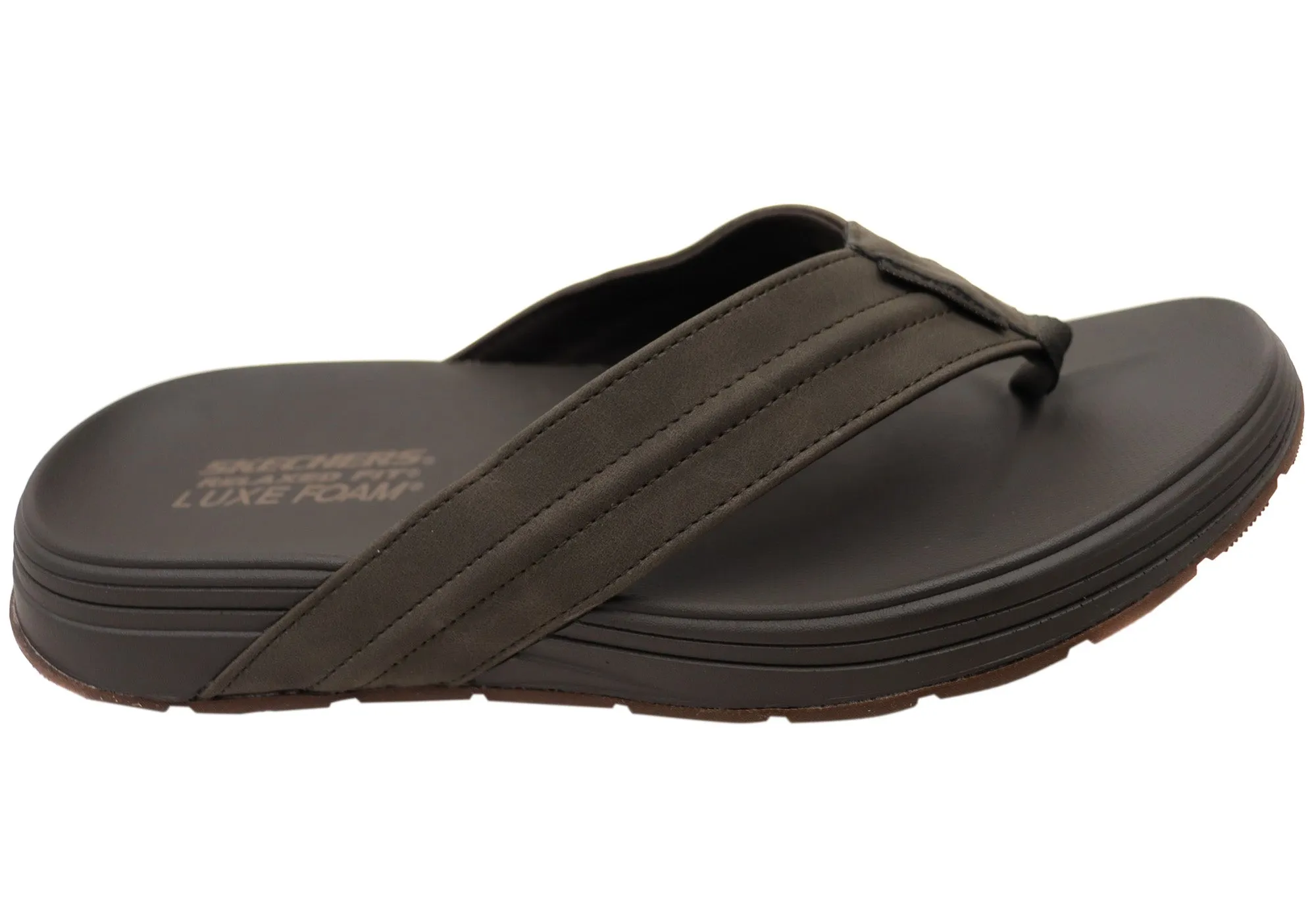 Skechers Herren Relaxed Fit Patino Marlee Extra Weite Fit Badesandalen Skechers Schuhe