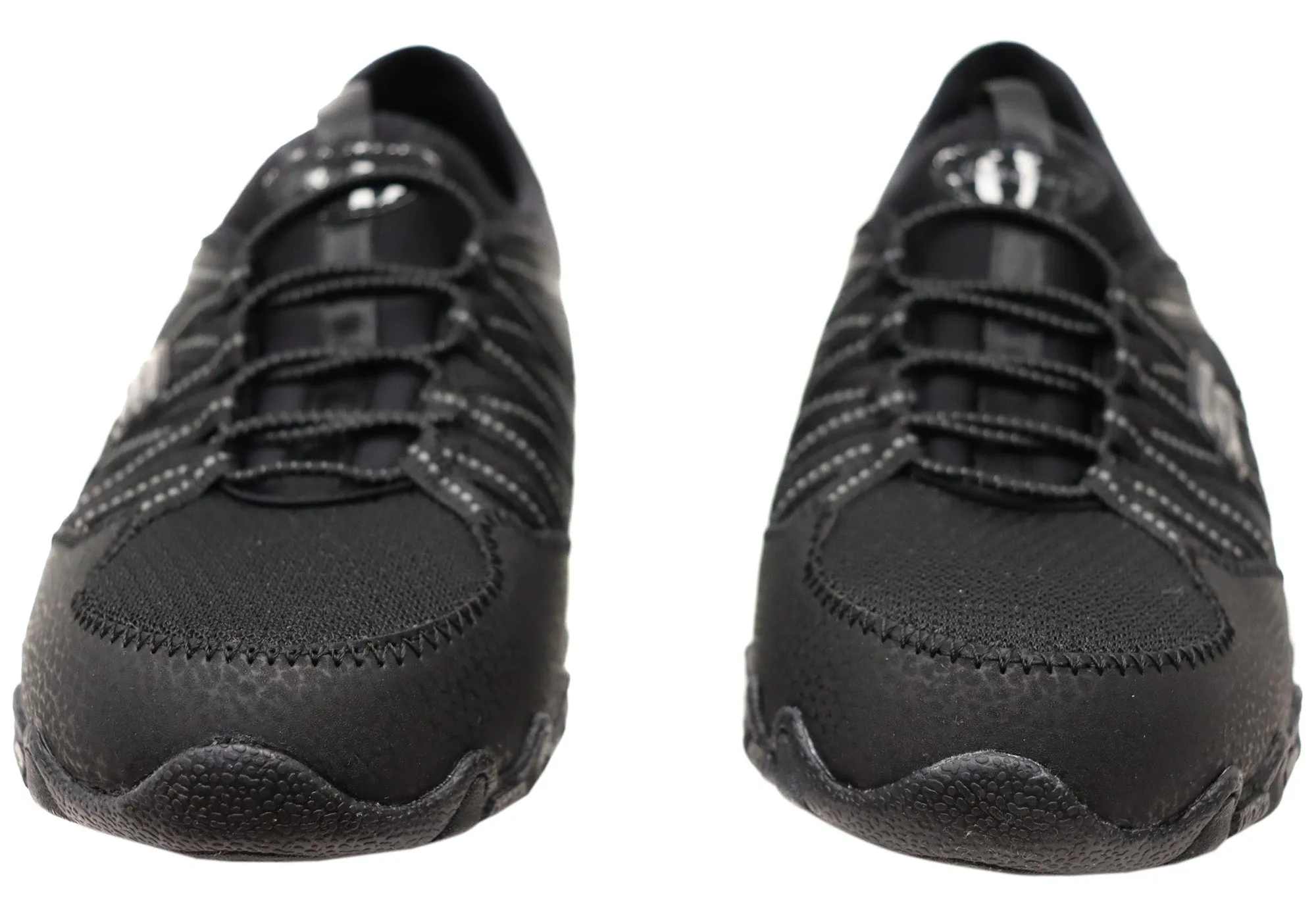 Skechers Damen Bikers Lite Relive Bequeme Weite Passform Schuhe Skechers Schuhe