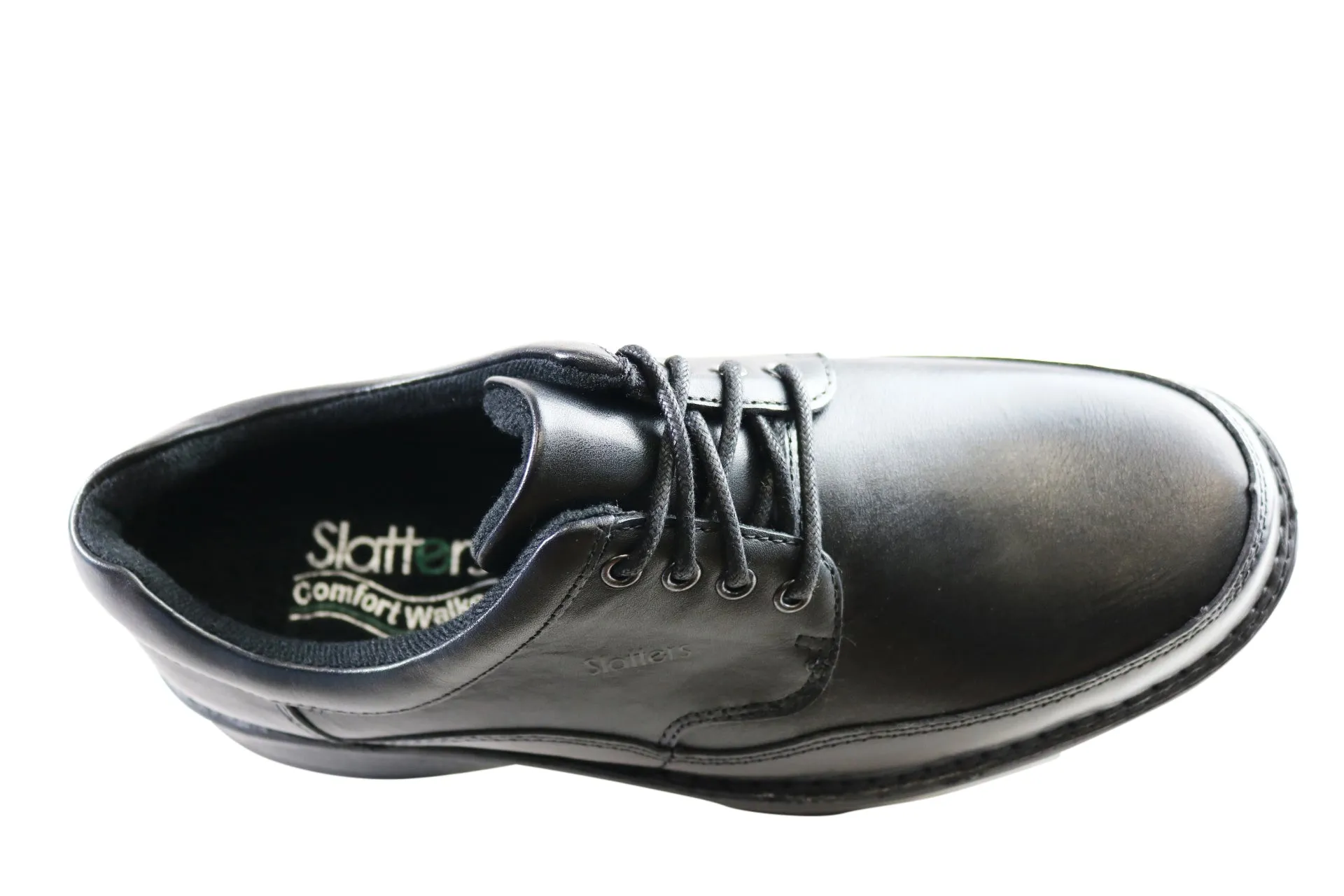 Slatters Award II Herren Lederschuhe Breite Bequeme Schnürung Wander Schuhe Slatters Schuhe