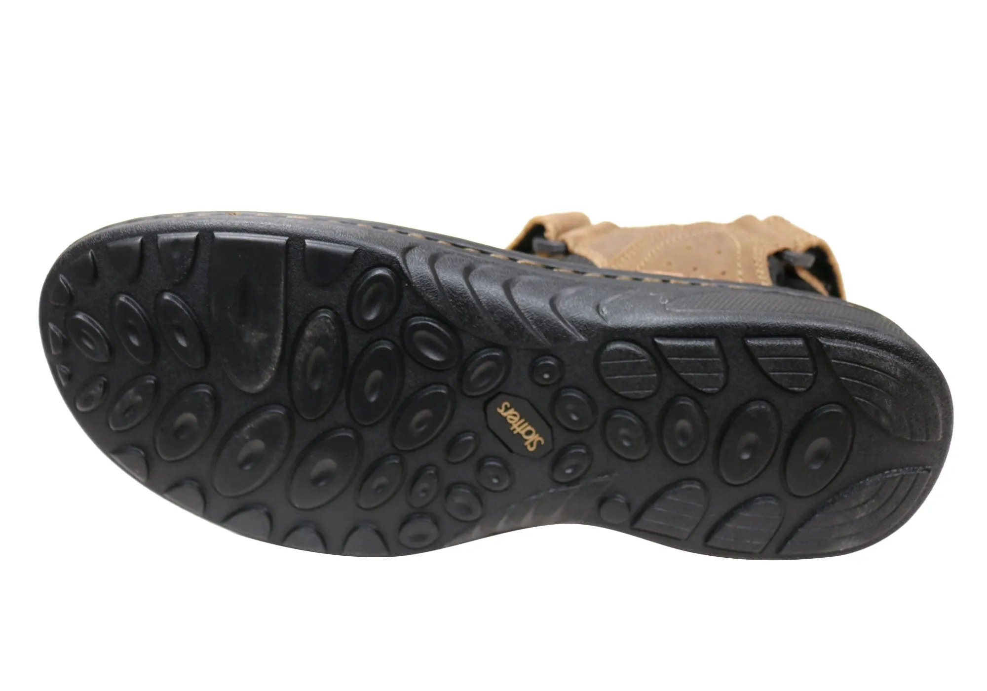 Slatters Kingsmen Herren Bequeme Verstellbare Ledersandalen Slatters Schuhe