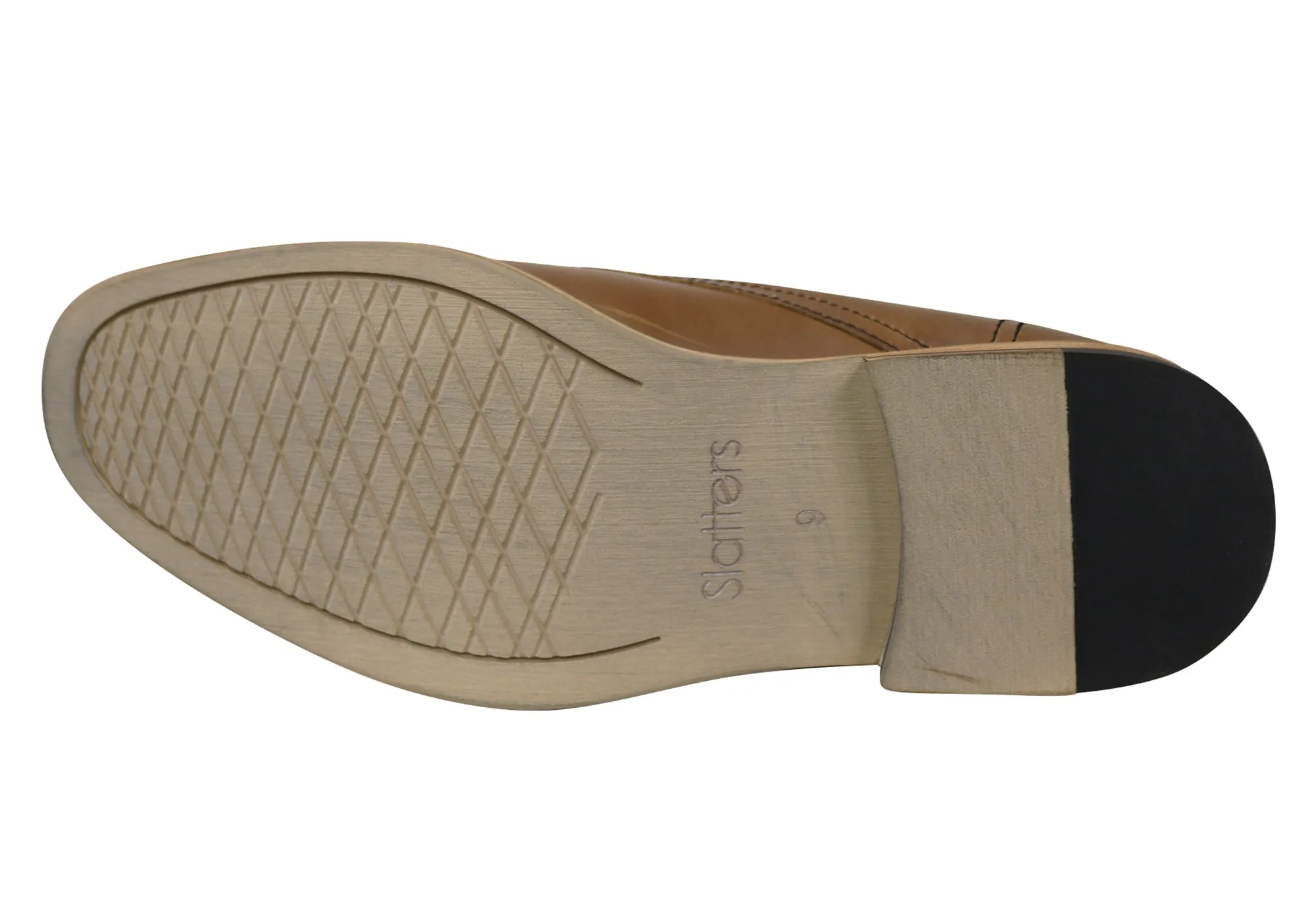 Slatters Nevada Herren Leder Schnürstiefel Slatters Schuhe