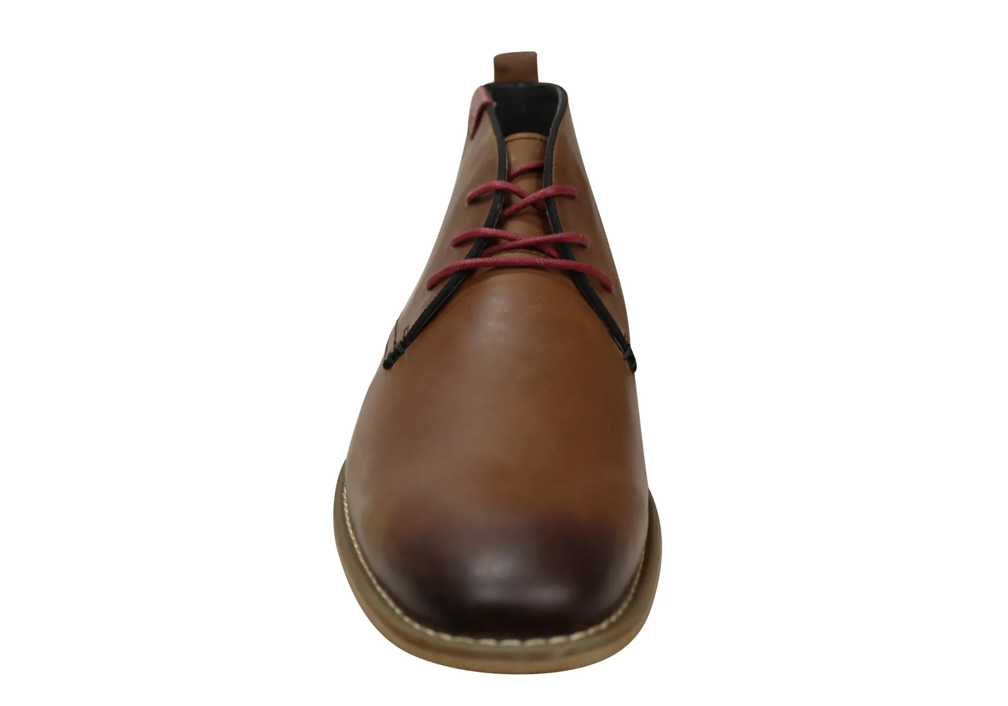 Slatters Nevada Herren Leder Schnürstiefel Slatters Schuhe