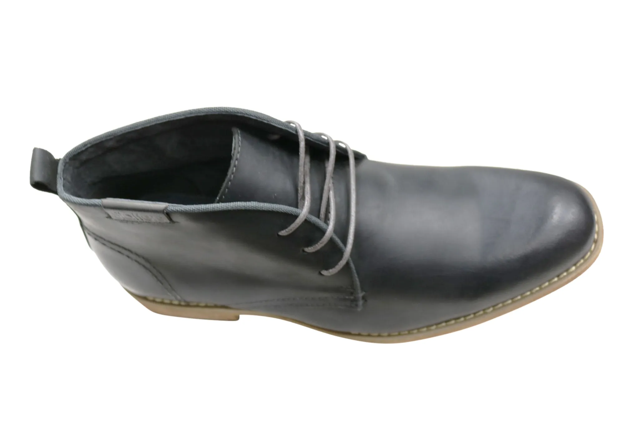 Slatters Nevada Herren Leder Schnürstiefel Slatters Schuhe