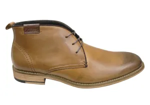 Slatters Nevada Herren Leder Schnürstiefel Slatters Schuhe