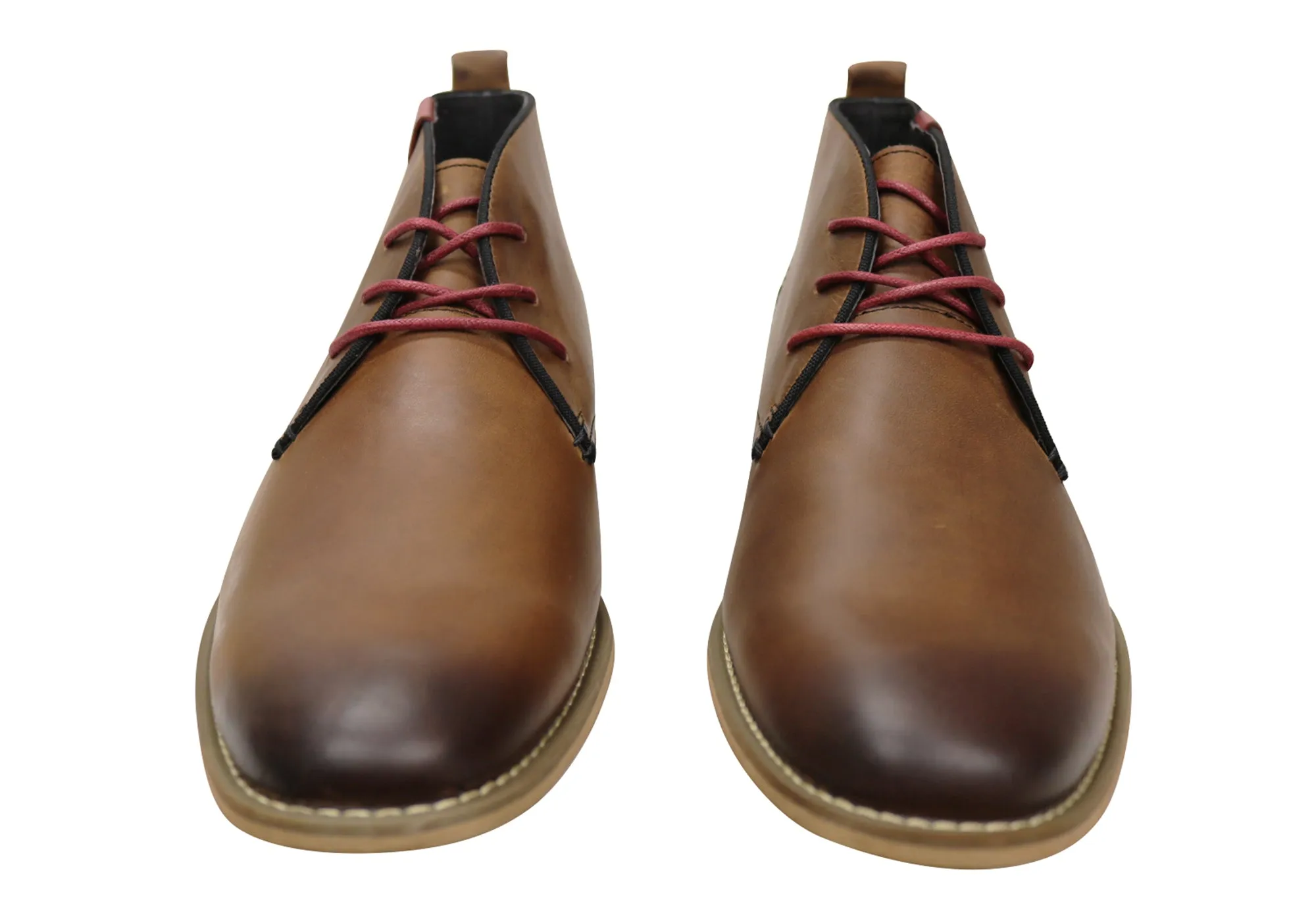 Slatters Nevada Herren Leder Schnürstiefel Slatters Schuhe
