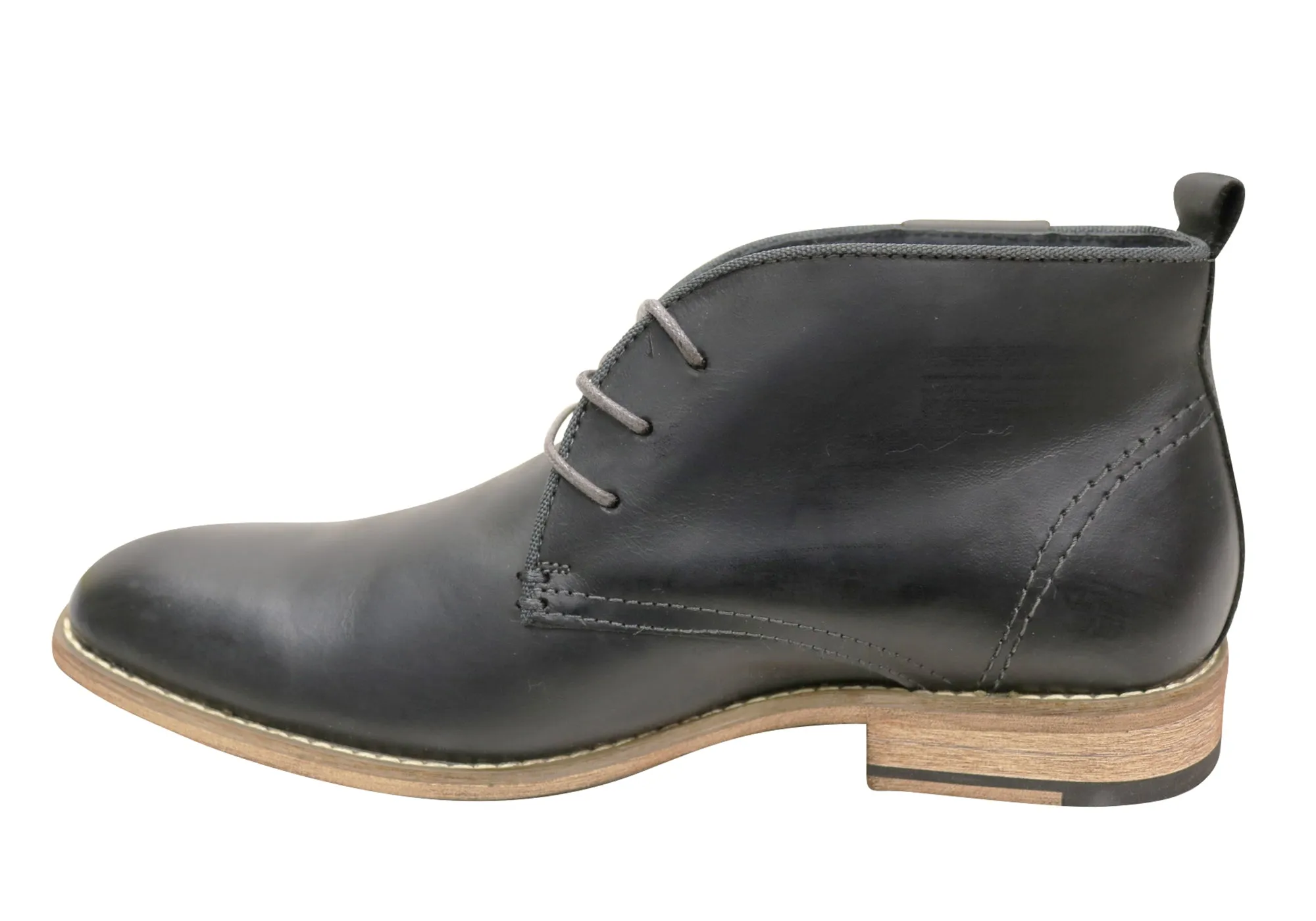 Slatters Nevada Herren Leder Schnürstiefel Slatters Schuhe