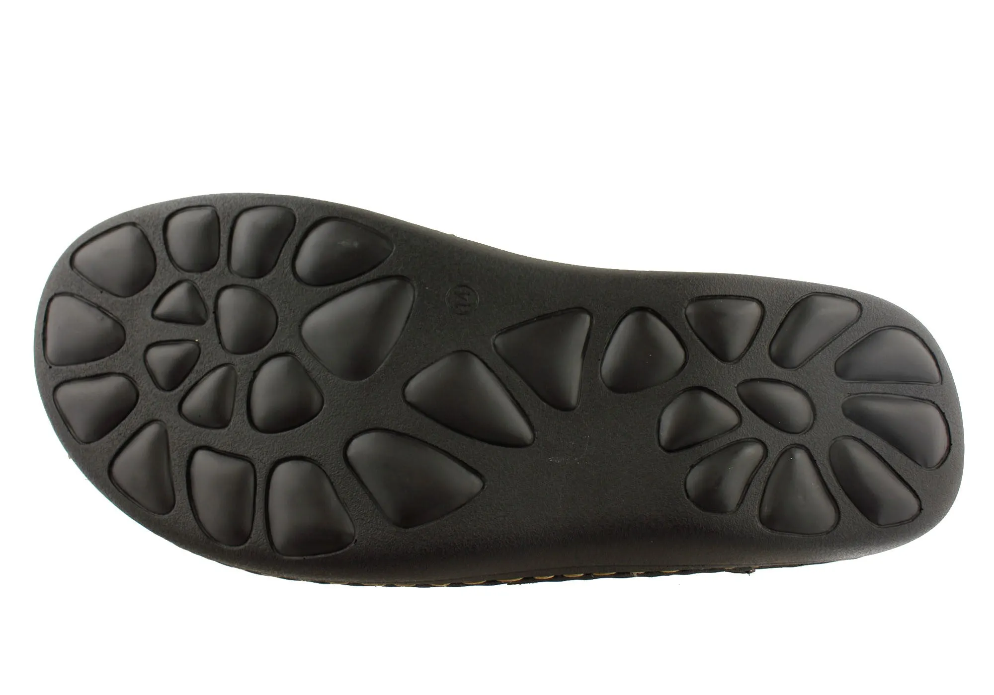 Slatters Noosa Herren Leder Sandalen mit verstellbarem Riemen Slatters Schuhe