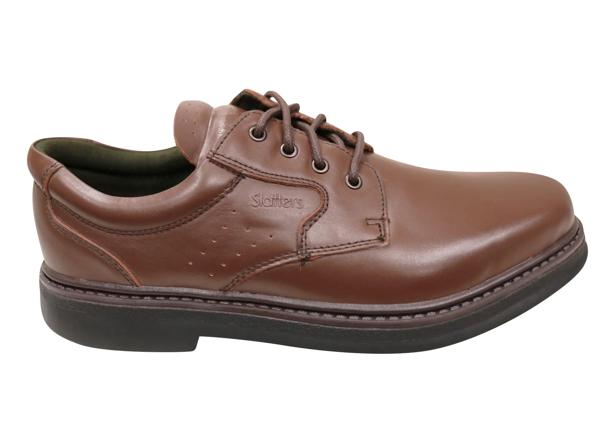 Slatters Premier Herren Bequeme Schnürschuhe Aus Leder Slatters Schuhe