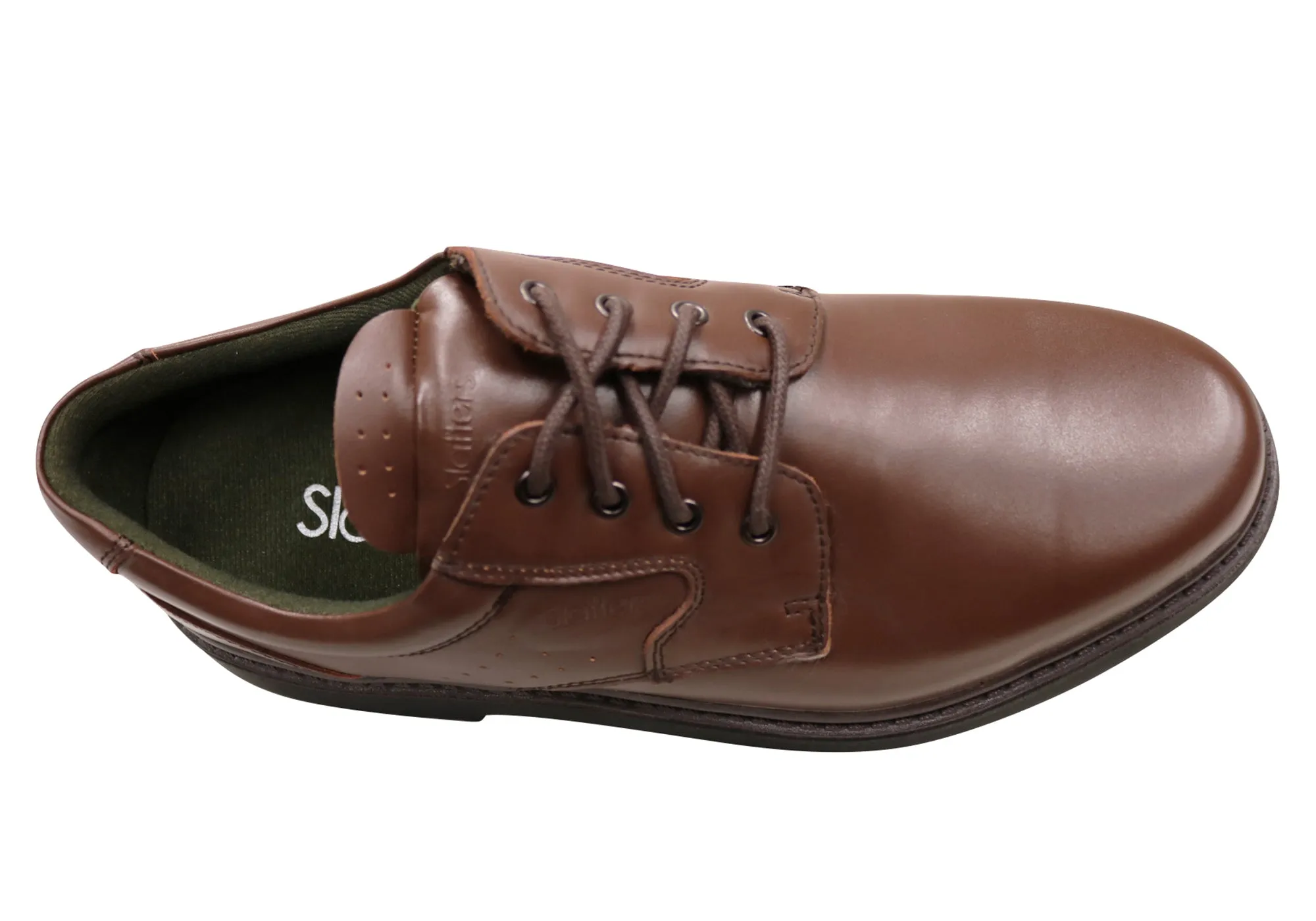 Slatters Premier Herren Bequeme Schnürschuhe Aus Leder Slatters Schuhe
