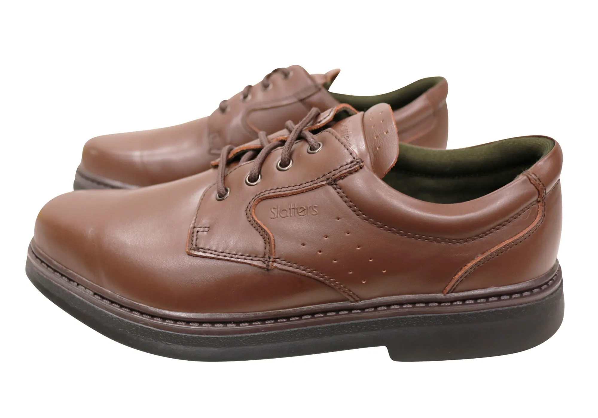 Slatters Premier Herren Bequeme Schnürschuhe Aus Leder Slatters Schuhe