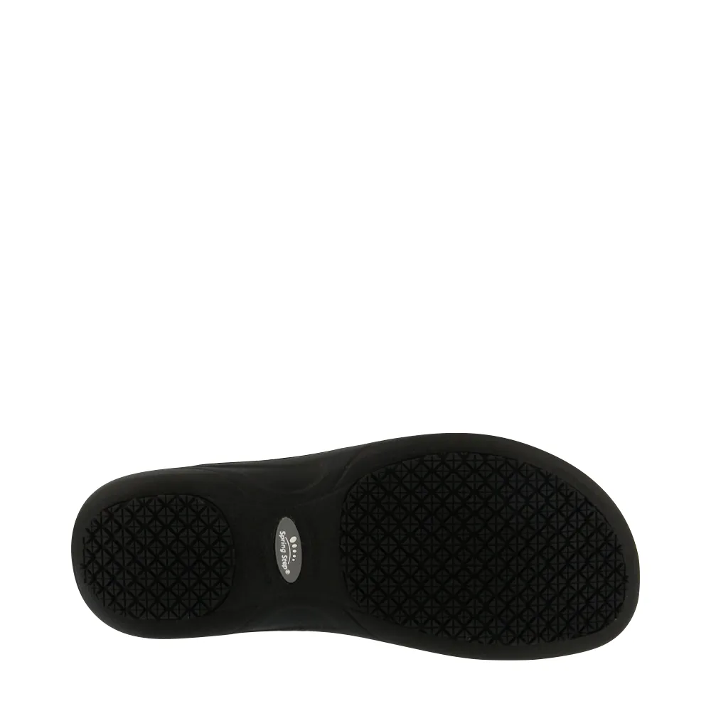 Spring Step Damen Manila rutschfester Slip-On in Schwarz
