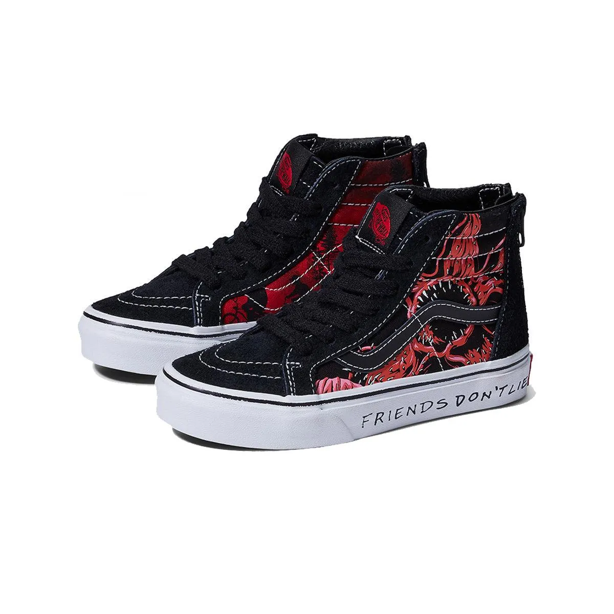 Stranger Things Kinder-SK8-Hi Reißverschluss 'Freunde lügen nicht'