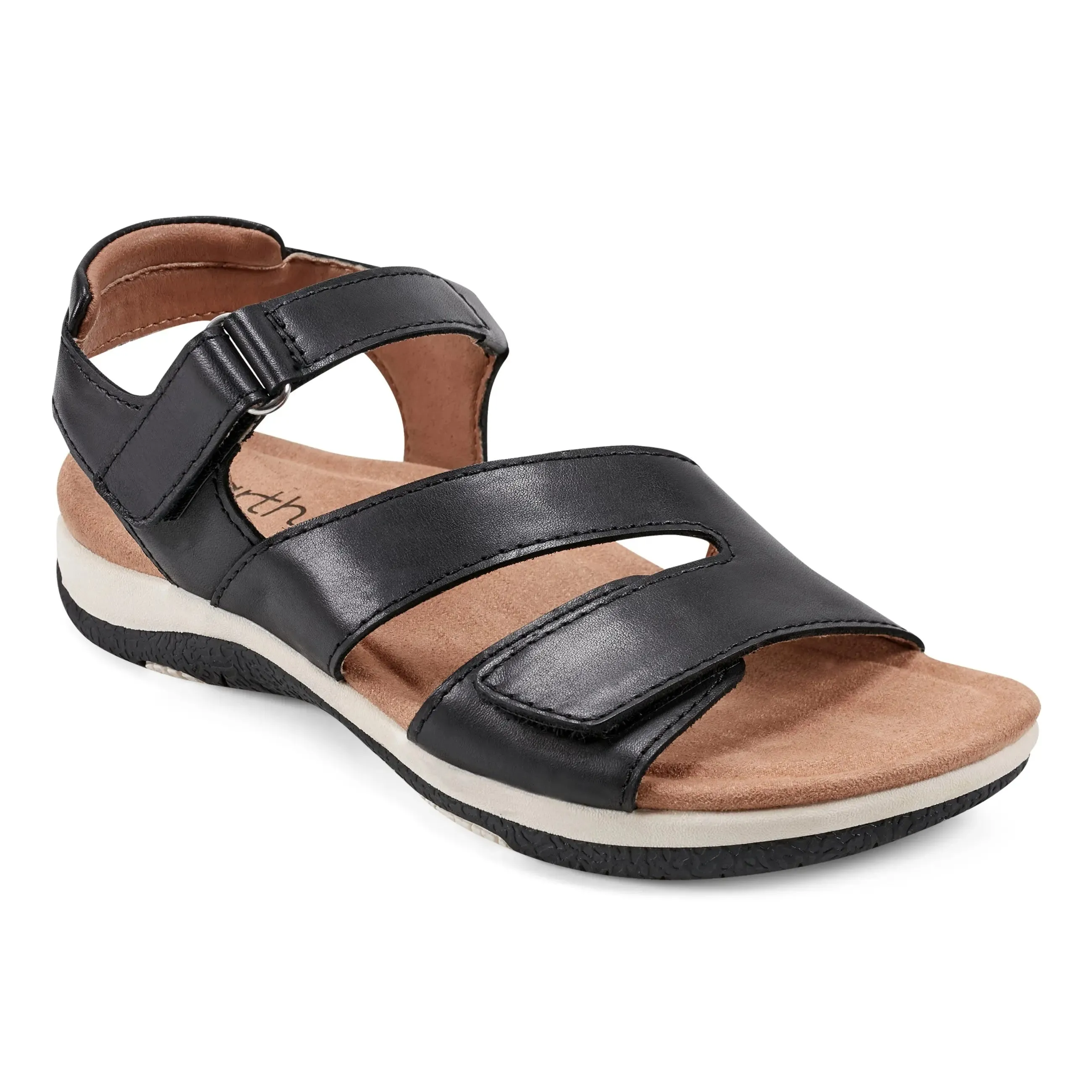 Surreale lässige Riemchen-Sandalen mit Rundspitze