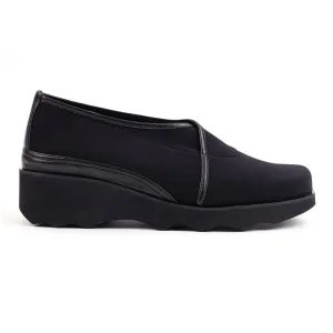 Thierry Rabotin Damen Tao Schwarz Stoff/Nappa-Besatz