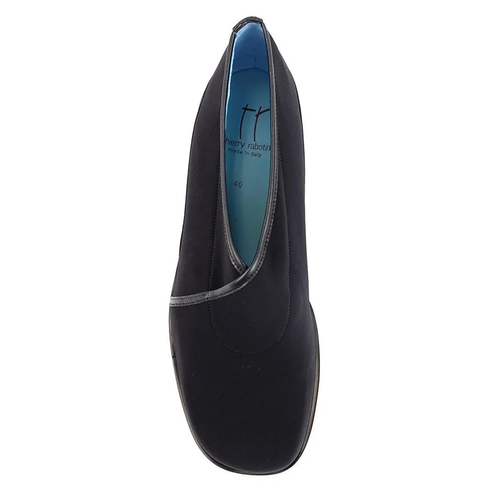 Thierry Rabotin Damen Tao Schwarz Stoff/Nappa-Besatz