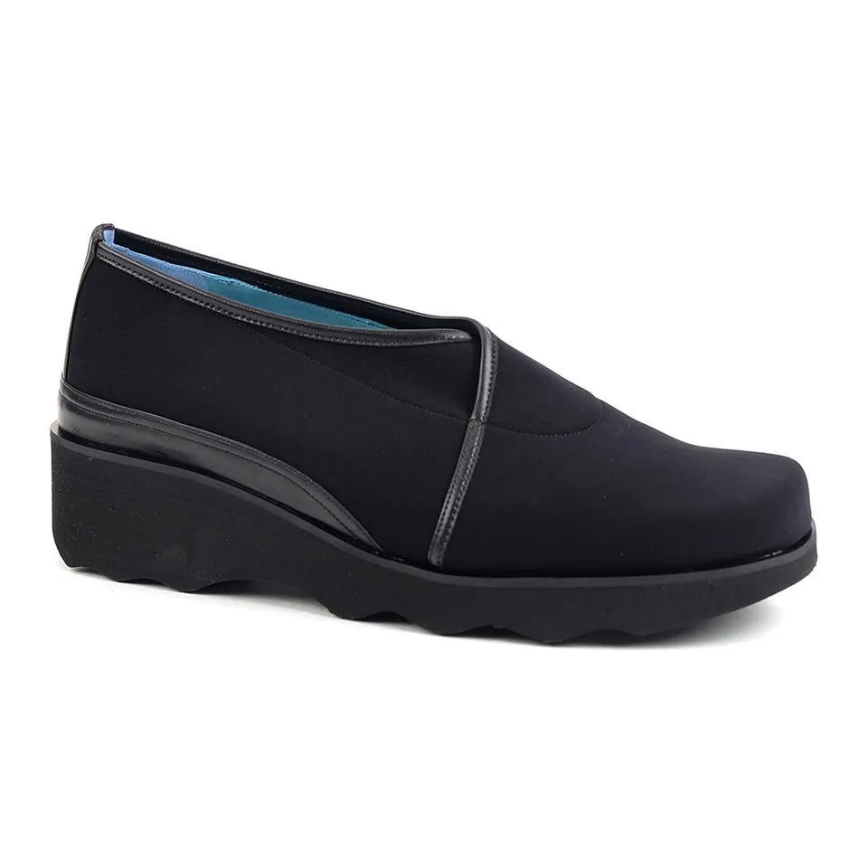 Thierry Rabotin Damen Tao Schwarz Stoff/Nappa-Besatz