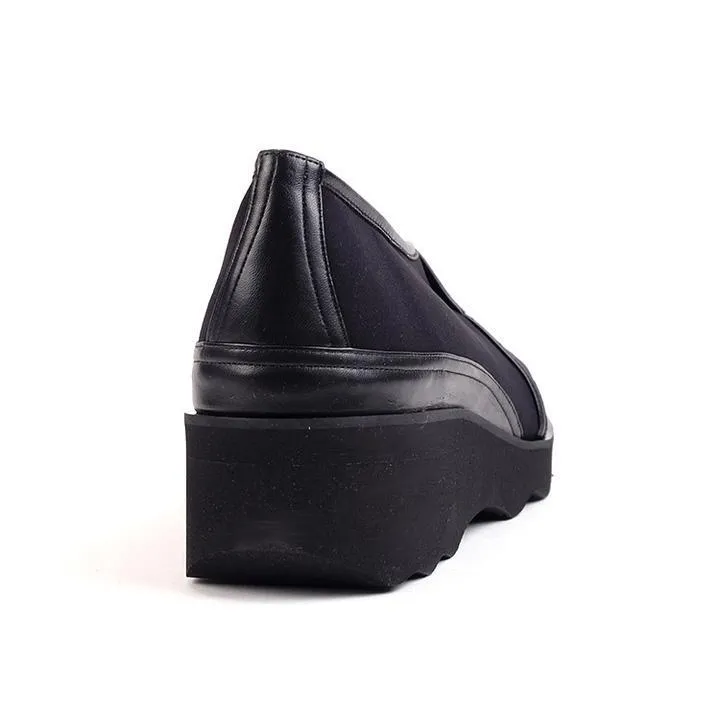 Thierry Rabotin Damen Tao Schwarz Stoff/Nappa-Besatz