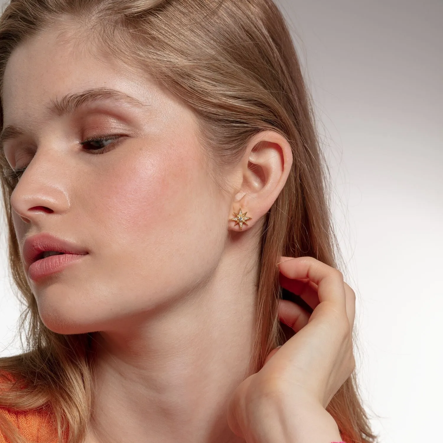 Thomas Sabo Damen Ohrstecker Ohrstecker Stern Gold