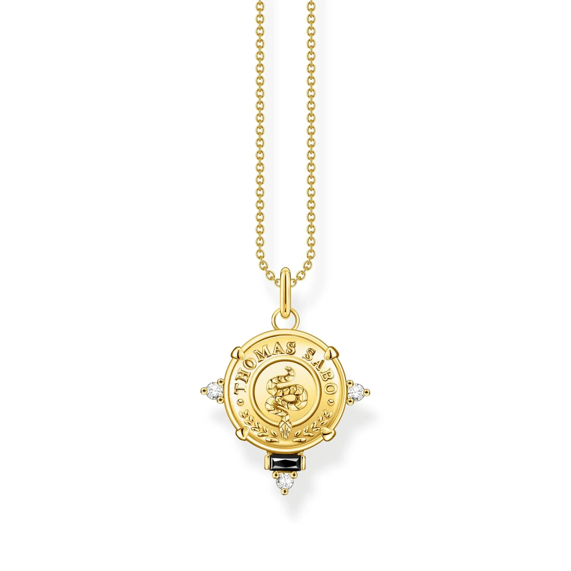 Thomas Sabo Damenketten Münze Goldkette