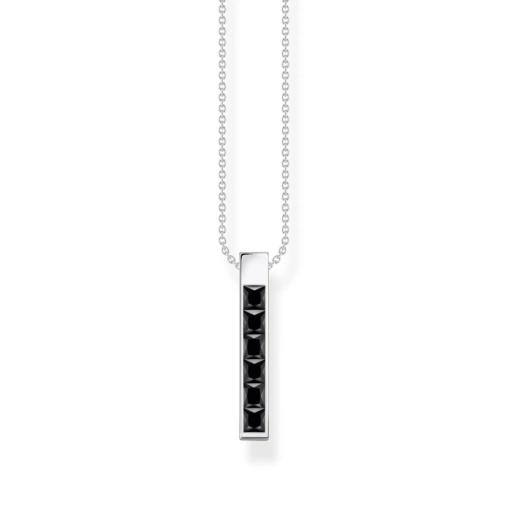 Thomas Sabo Damenketten Heritage Black Bar Halskette