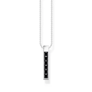 Thomas Sabo Damenketten Heritage Black Bar Halskette