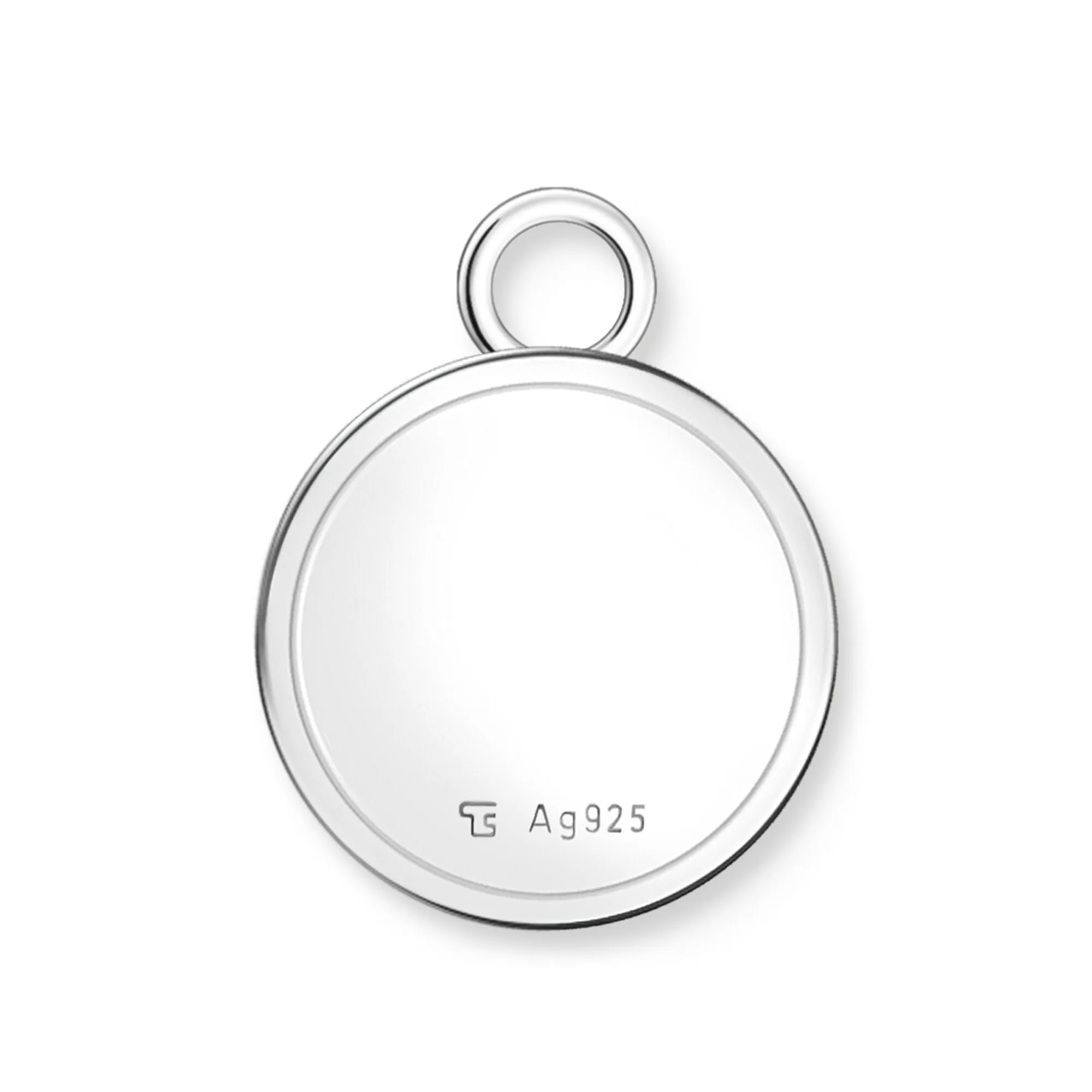 Thomas Sabo Damenketten Mitglieder Charm-Kette mit Charmista-Scheibe Silber
