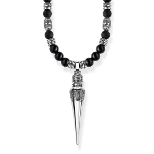 Thomas Sabo Damenketten Halskette Meditation, Schwarz