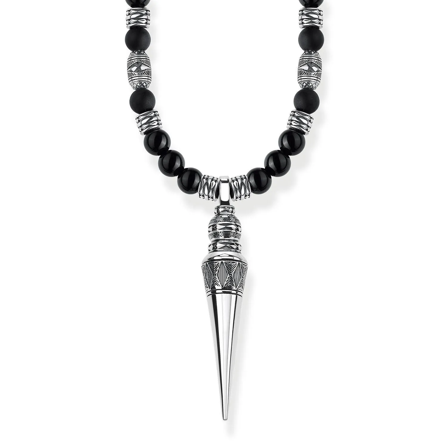 Thomas Sabo Damenketten Halskette Meditation, Schwarz